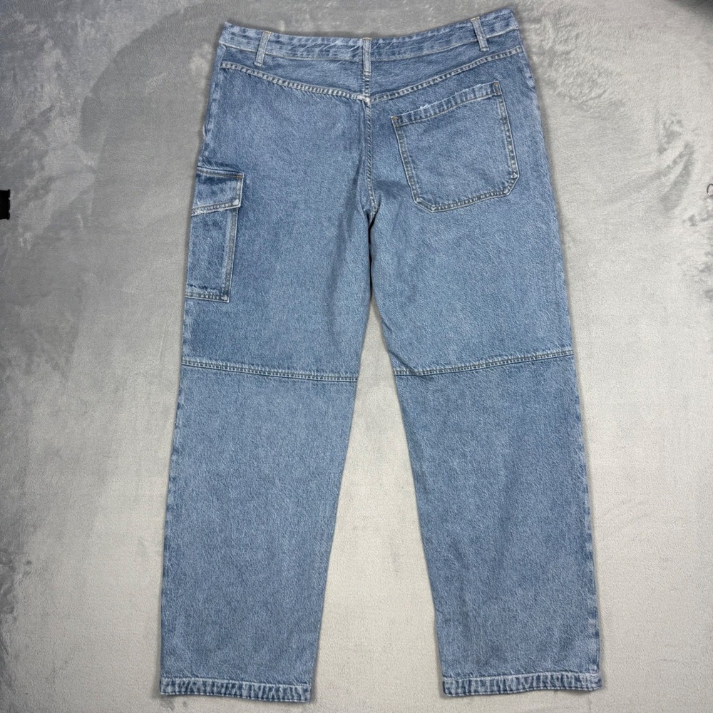 rag & bone miramar Nora cargo pant sweat pant Light Blue Women's Jeans 31 - Picture 4 of 16